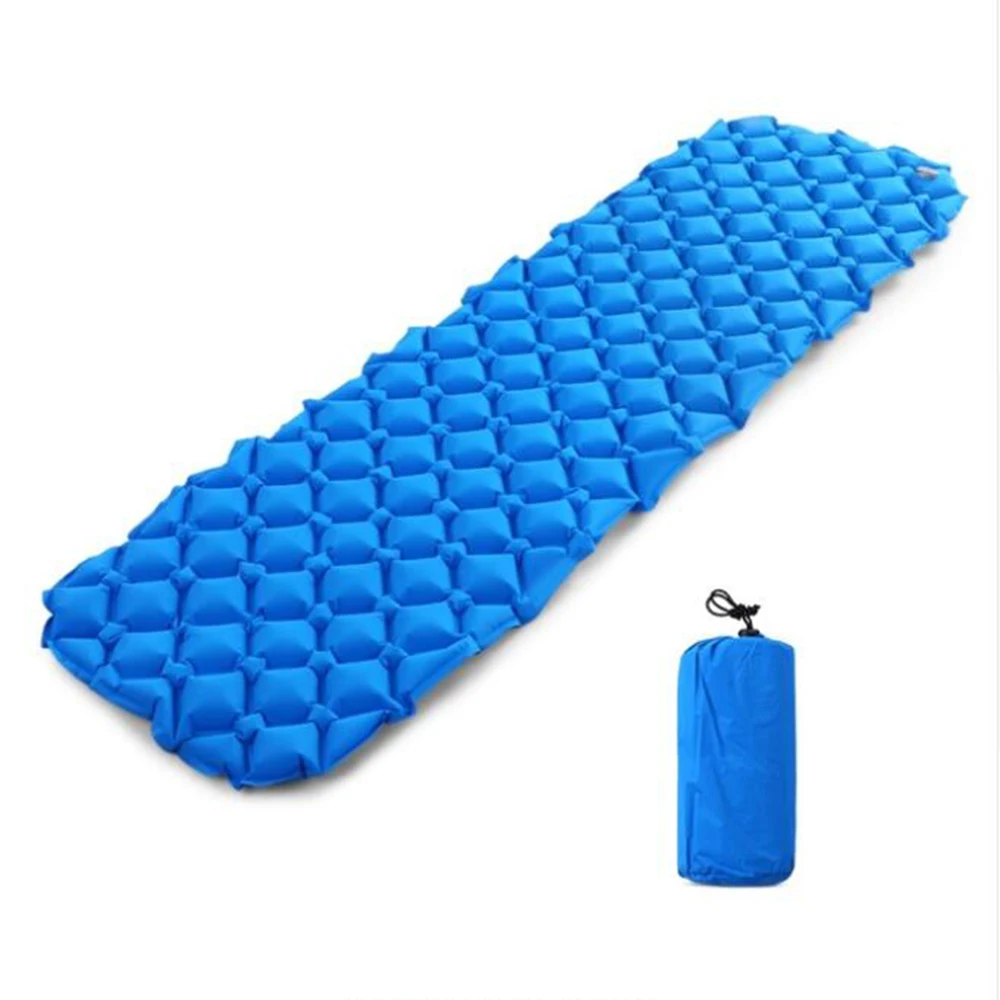 1 комплект портативный воздушный коврик для сна надувной матрас с подушкой пляжный коврик Матрасы для пикника для наружного дома альпинизмом 10650E
