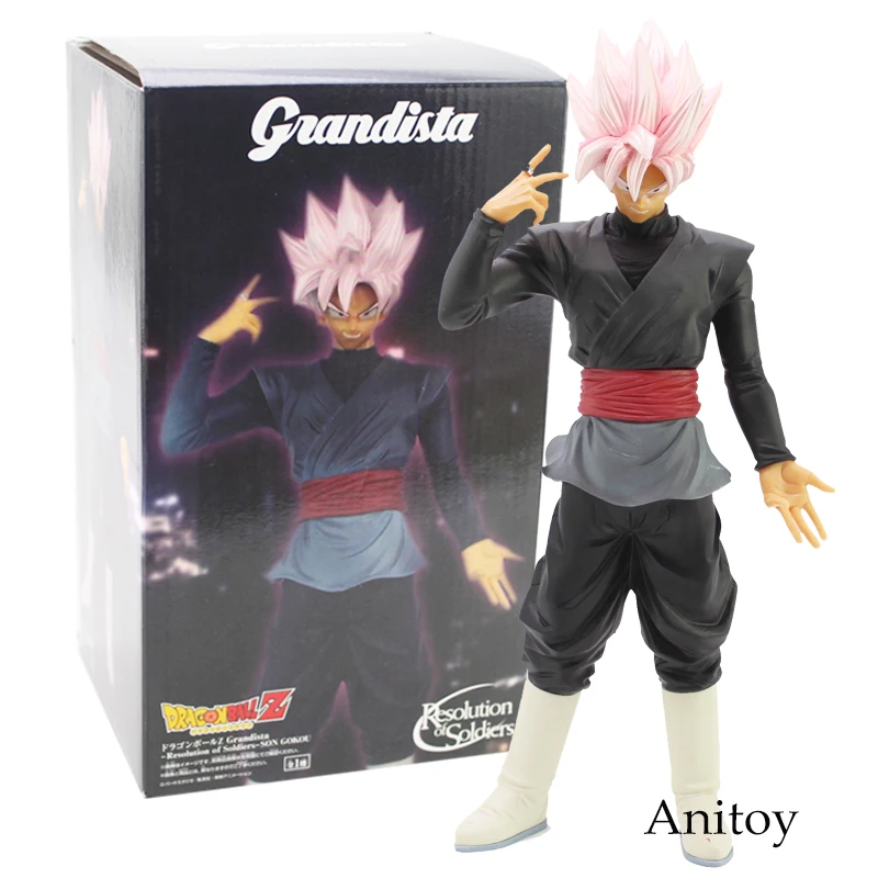 

Dragon Ball Z Grandista Resolution of Soldiers Super Saiyan Rose Goku PVC Figure Collectible Model Toy 32cm