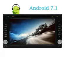 Android 7.1 Car Stereo DVD GPS Car Radio 2 din Touch screen Headunit GPS Navigation support 1080P Video Bluetooth Wifi 4G/OBD2