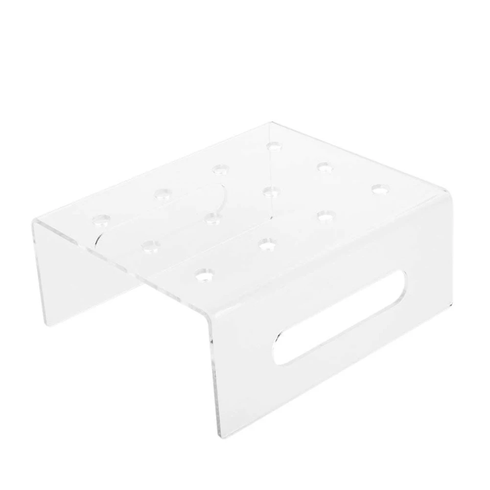 

2-Hole Clear Acrylic Cupcake Cake Push Pop Display Stand Holder For Wedding Birthday Party Colorful