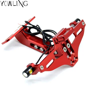 

For Honda CBR600RR F2 F3 F4 F4I F5 CBR900 CBR1000RR CBR1100XX VFR800 1200 License Plate Bracket Registration Plate Holder