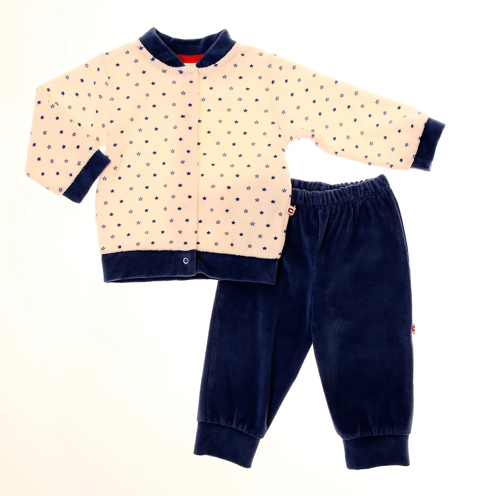 

ebebek Carmin Baby Boy Velvet Pyjama Set