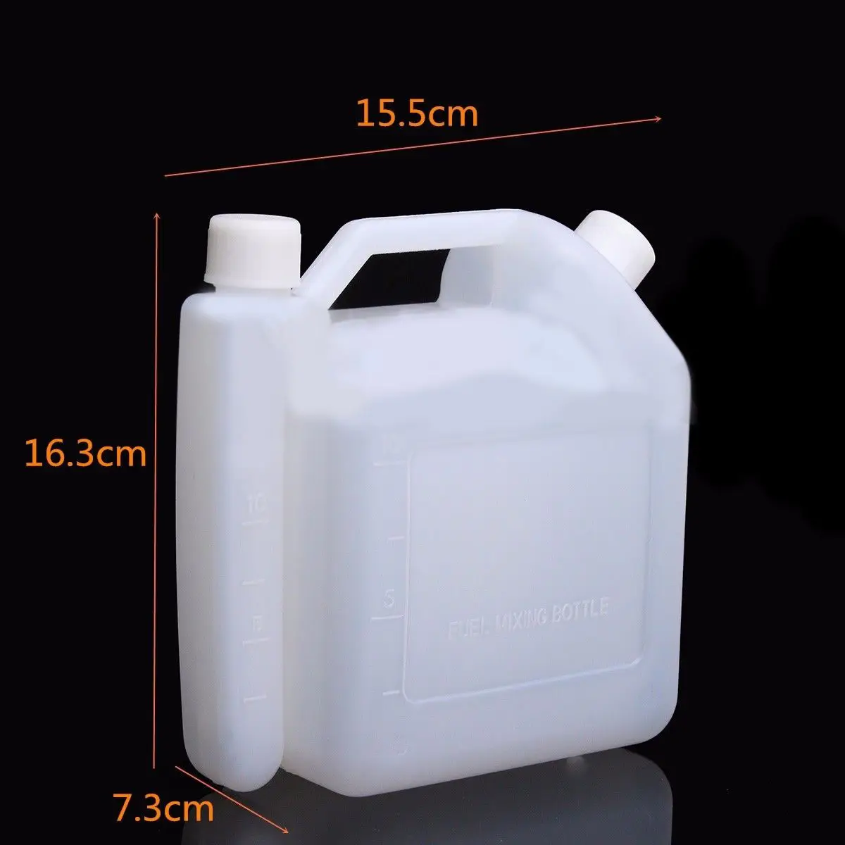 New DWZ 1L Oil Petrol Fuel Mixing Bottle Tank Container Storage For Stroke Chainsaw