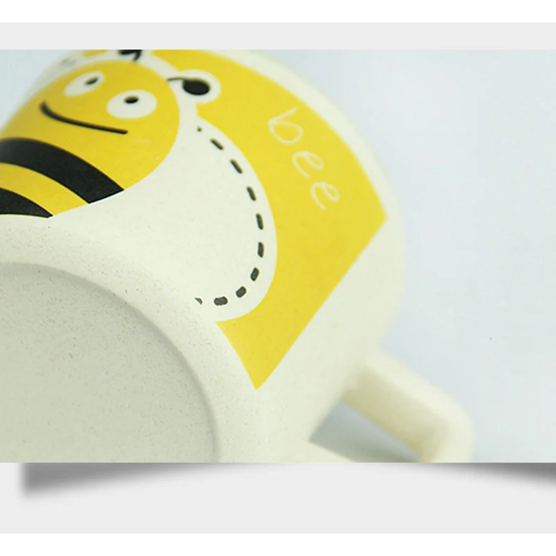 Baby Cups Bamboo Animal Cute Baby Drinkware with Handle Baby Cups Bamboo Animal Cute Baby Drinkware with Handle