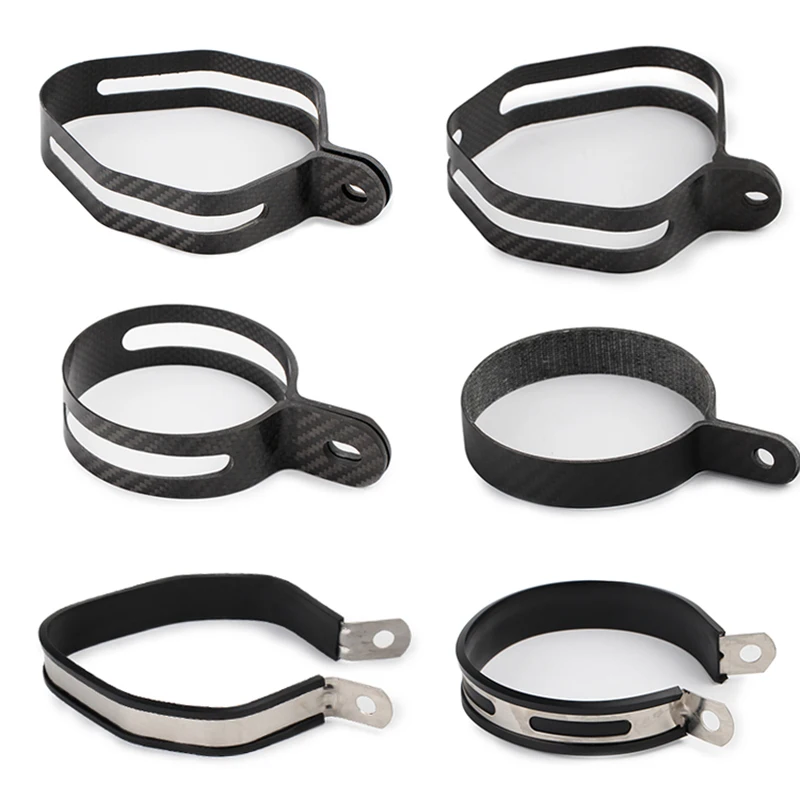 Universal Carbon Fiber Holder Clamp Fixed Ring Support Bracket for