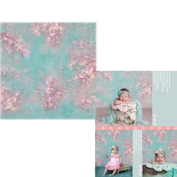 

MEHOFOTO Floral Vinyl Photography Background For Kids Painting New Fabric Polyester Backdrop For Children photo studio Props 101