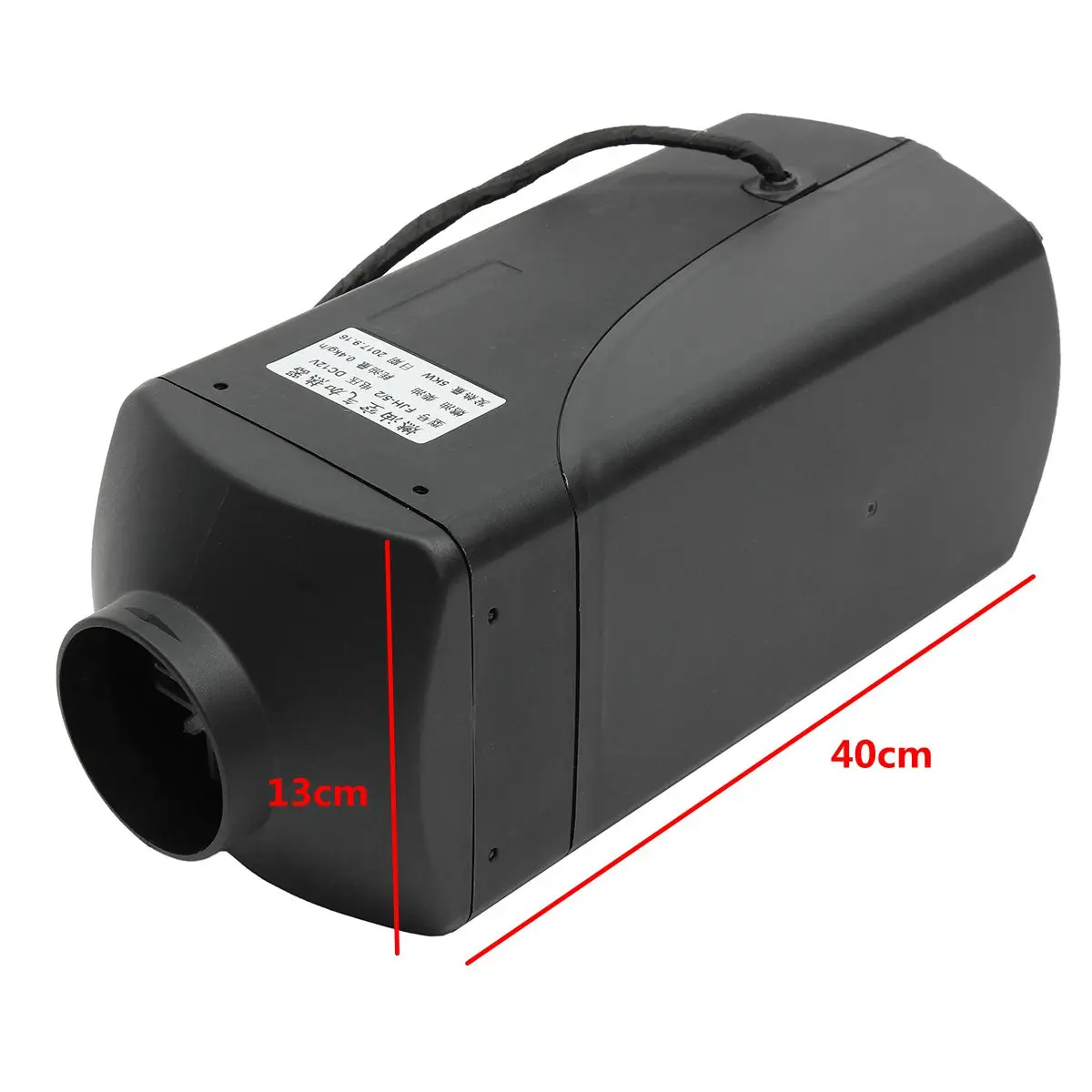 HCalory 12V 2000W Дизели воздуха автомобильного обогревателя на одно отверстие 2KW для RV дом на колесах с прицепом, грузовики, лодки, поворотные переключатели с глушителем