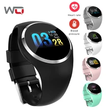 WQ Q1 Smart Браслет конфеты Цвета Смарт-часы Для женщин крови Давление часы крови кислородом Фитнес трекер водонепроницаемый смарт-браслет