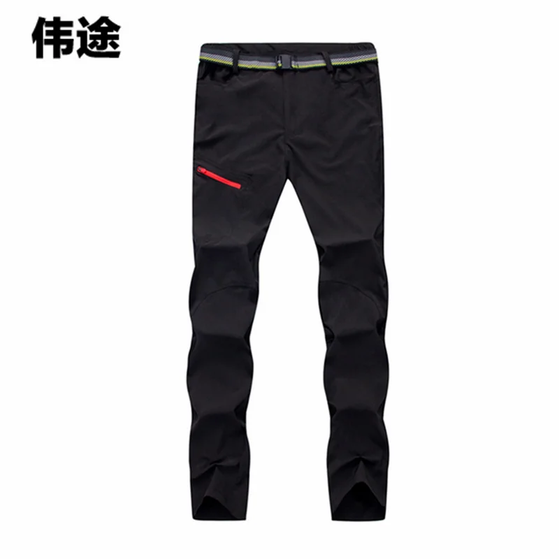 Weitu hombres de secado rápido Primavera Verano Softshell Pantalones deportes al aire libre impermeable trekking senderismo camping escalada hombre Pantalones Weitu hombres de secado rápido Primavera Verano Softshell Pantalones deportes al aire libre impermeable trekking senderismo camping escalada hombre Pantalones