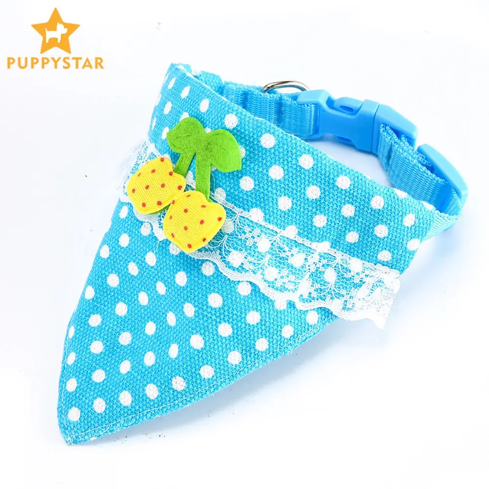 Dog Bandana Scarf For Dogs Cute Pet Bandana Pet Scarves Bib Tie Dot