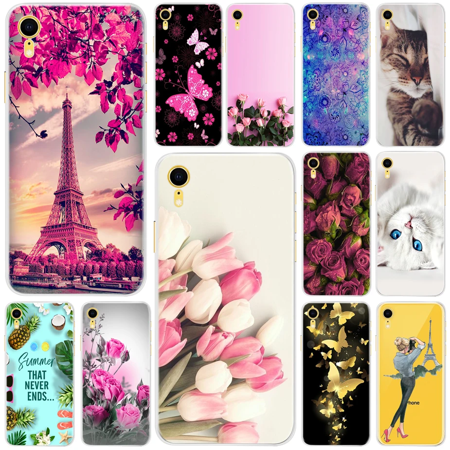 Per Iphone Xr X R Cassa Molle Del Silicone Della Copertura Posteriore Per Il Iphone Xr Custodia Animale Sveglio Caso Di Fantasia Per Iphone Xr Cassa D