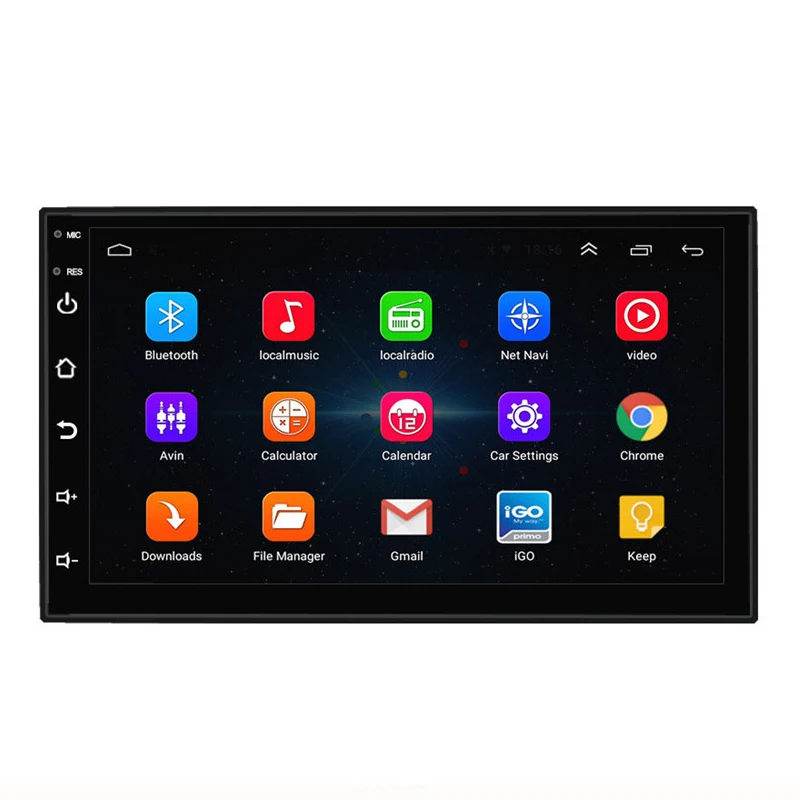 

2 Din Wifi Multi-Media 7 Inch Car Radios Player Car Android 6.0 GPS Navigation Bluetooth For Nissan VW Toyota Peugeot