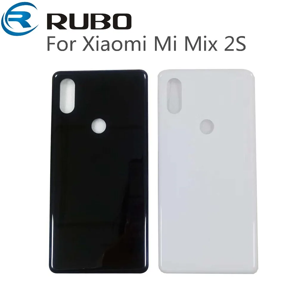 

For Xiaomi Mi MIX 2S mix 2s Battery Cover Back Cover Back Door Glass Housing For xiaomi mix 2s Back Housing