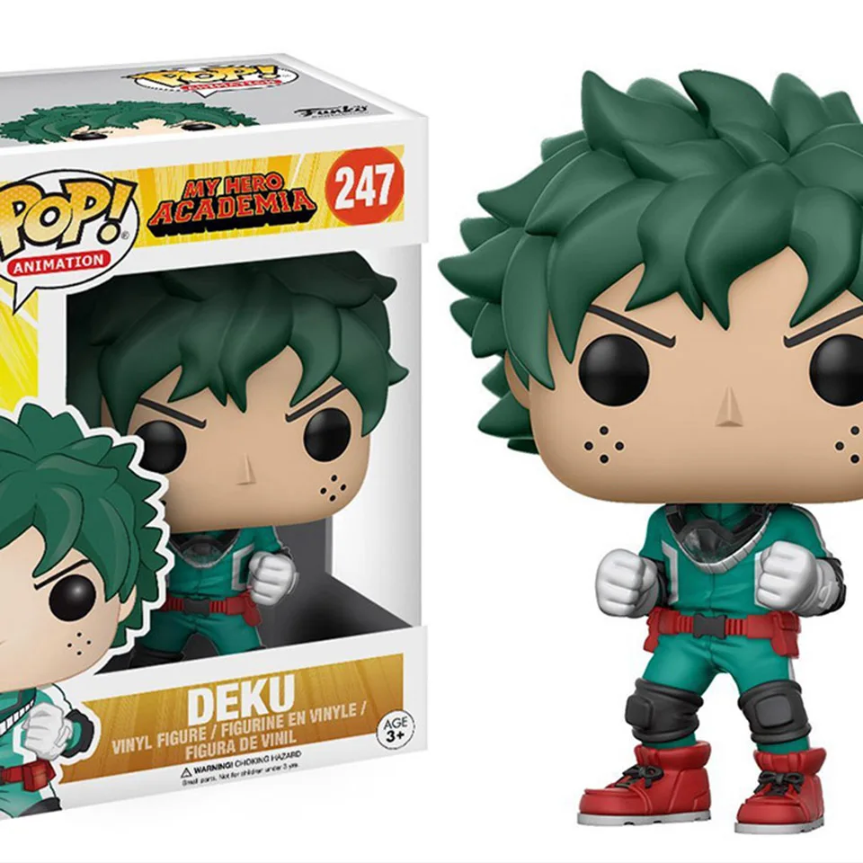 FUNKO POP My Hero Academia Anime Peripheral Izuku Midoriya Katsuki Bakugo All Might Figure Model Decoration Doll jooyoo