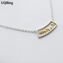 Новое поступление, 925 пробы, серебряная цепочка, ожерелье, ювелирное ожерелье, подвеска, Colgante Pingente de plata