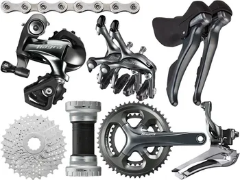

Shimano Tiagra 4700 Road bike bicycle Groupset Group 2x10-speed 170/172.5mm 52-36/50-34