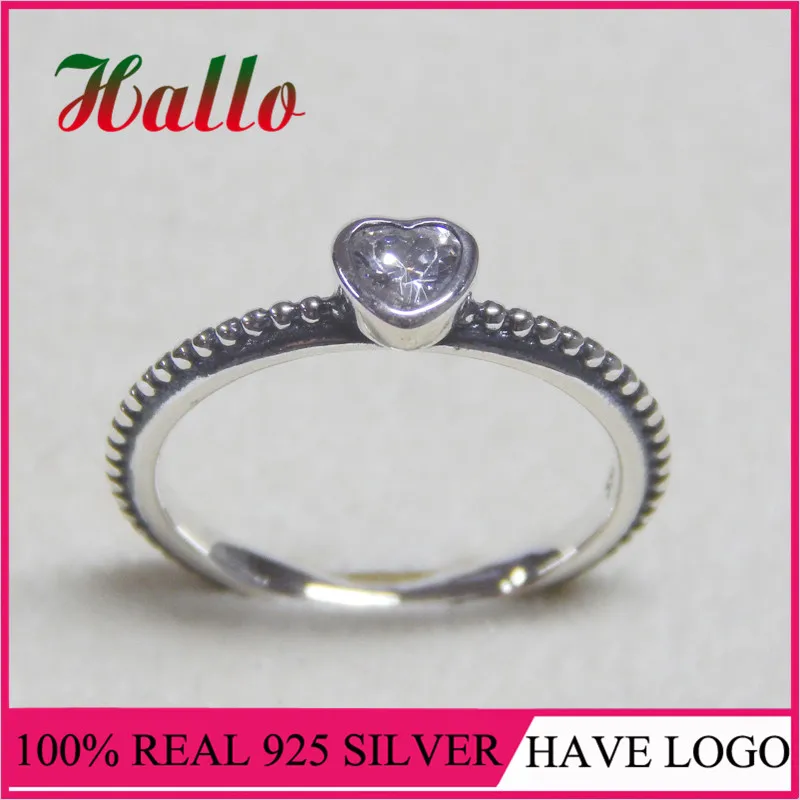 2017 Women 100% 925 Sterling Silver One Love Ring. Fashion Jewelry For Women.Bridal Accessories.Bijou.Christmas Gifts |