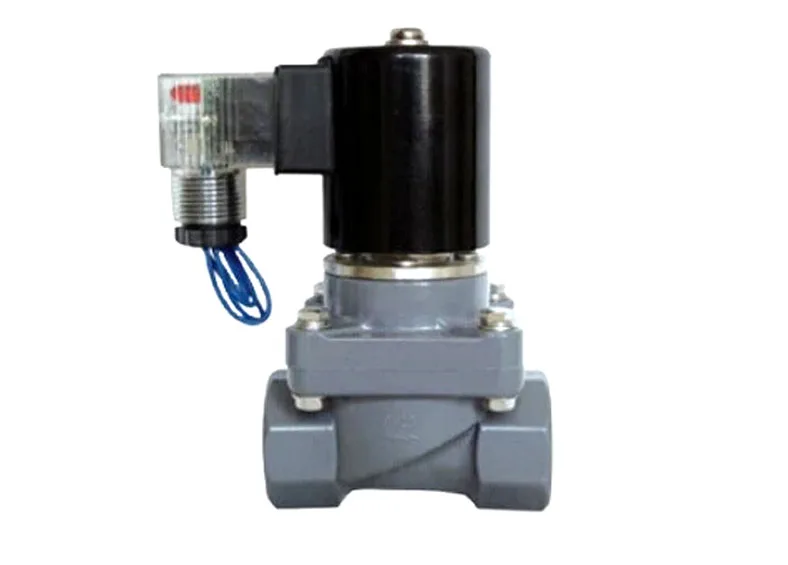 AC220V Электрический электромагнитный Клапан dn32 для слабой кислоты, слабое основание газожидкостной n/c ПВХ