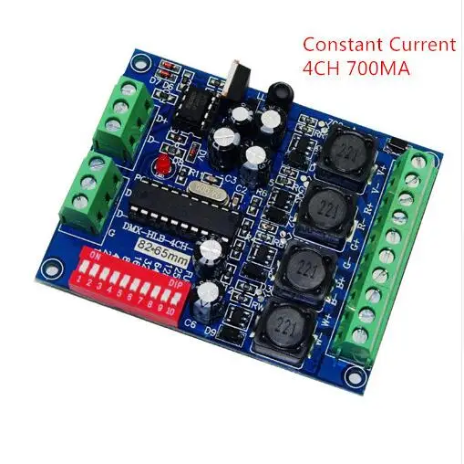 Лучшая цена 1 шт. DC5 36V постоянного тока 700ma 4CH RGBW dmx контроллер DMX512 декодер для