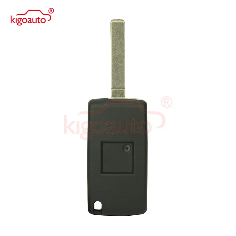 Kigoauto 2 шт. 3 кнопки VA2 434 МГц для peugeot 307 Citroen C4 флип дистанционный ключ CE0536