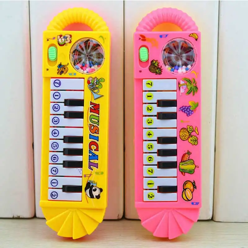 

Baby Infant Toddler Developmental Toy Plastic Kids Musical Piano Early Educational Toy Instrument Gift 998