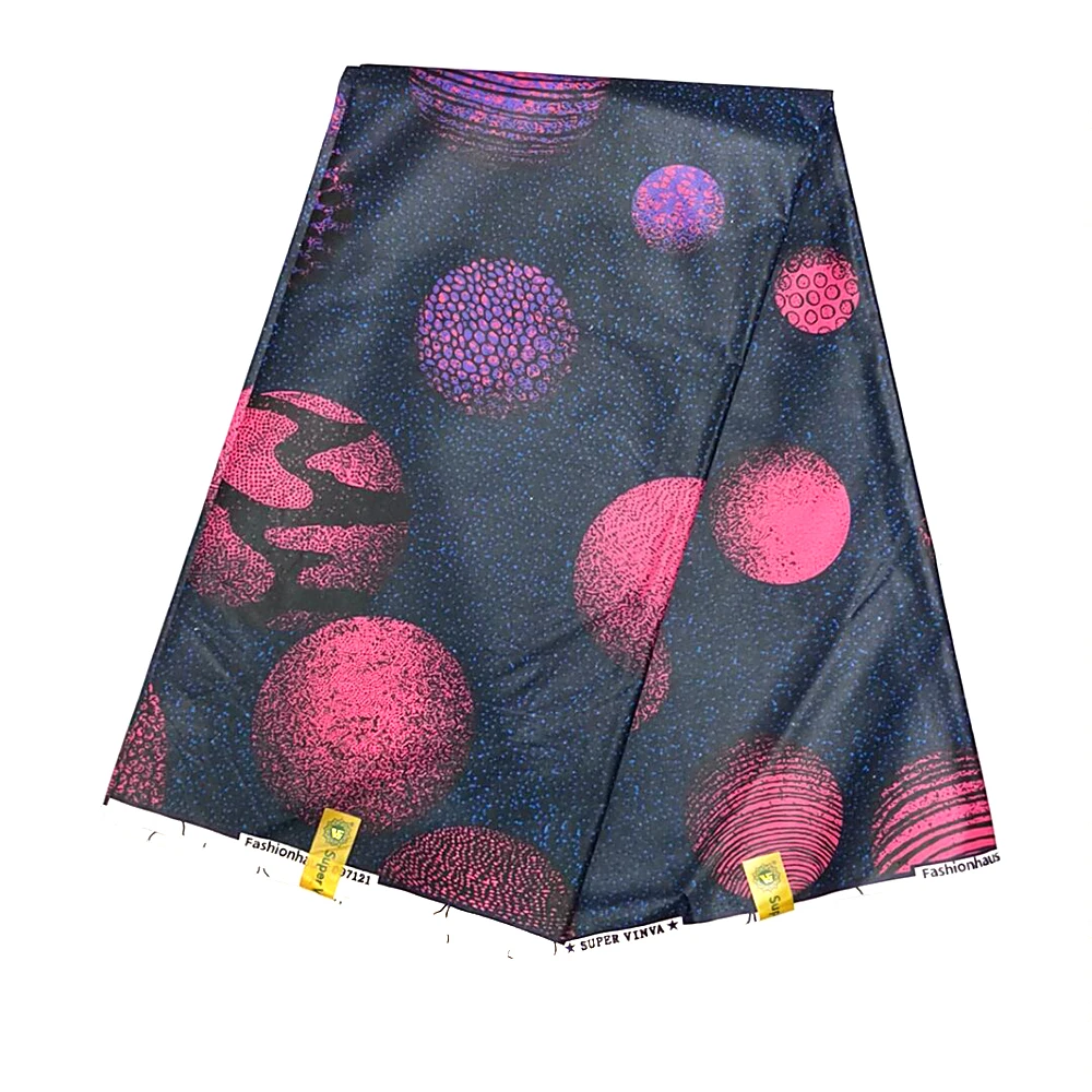 

6 Yards African Wax Prints Super Hollandais dutch 100%Polyester Fabrics Material Dashiki Batik Real Floral for Dress