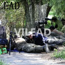 VILEAD 4 м x 9 м(13 футов x 29,5 футов) Лесной цифровой военный камуфляж сетка армейская камуфляжная сетка солнечные укрытия для охоты кемпинга палатка