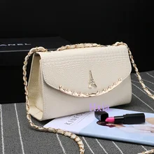 Yuhua, новинка, Корейская версия, женские сумки-мессенджеры, трендовые сумки-мессенджеры с крокодиловым узором, сумки на плечо с цепочкой