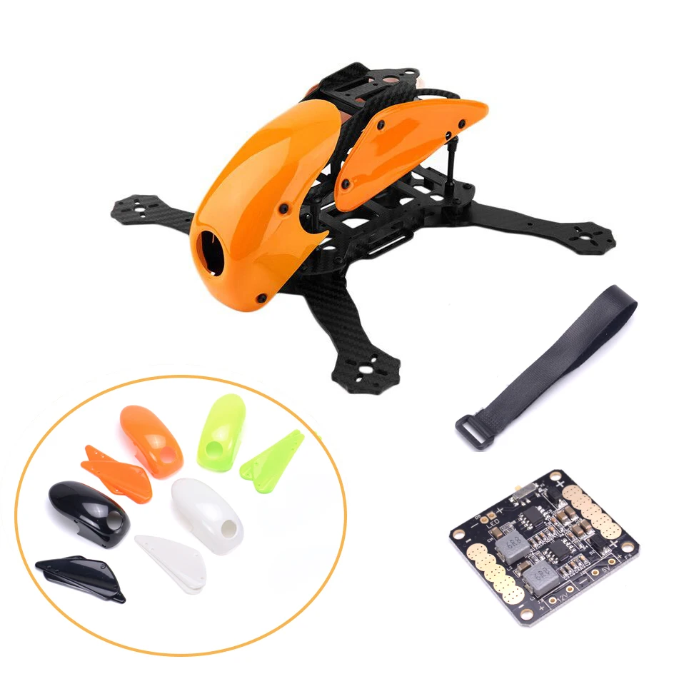 Multi-color Robocat 270mm 270 4-Axis full carbon fiber with Hood Cover 5V 12V PDB For Mini Quadcopter Frame FPV Drones | Игрушки и хобби