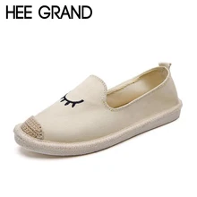 HEE GRAND/повседневная обувь на плоской подошве в рыбацком стиле, Летние слипоны, лоферы на толстой мягкой подошве, Femininos zapatos mujer, обувь на плоской подошве, XWD6620