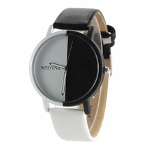 Black White Women Quartz Watch Fashion Gradient Luminous Waterproof meter leather strap Clock Ladies Wristwatch Feminino Black White Women Quartz Watch Fashion Gradient Luminous Waterproof meter leather strap Clock Ladies Wristwatch Feminino