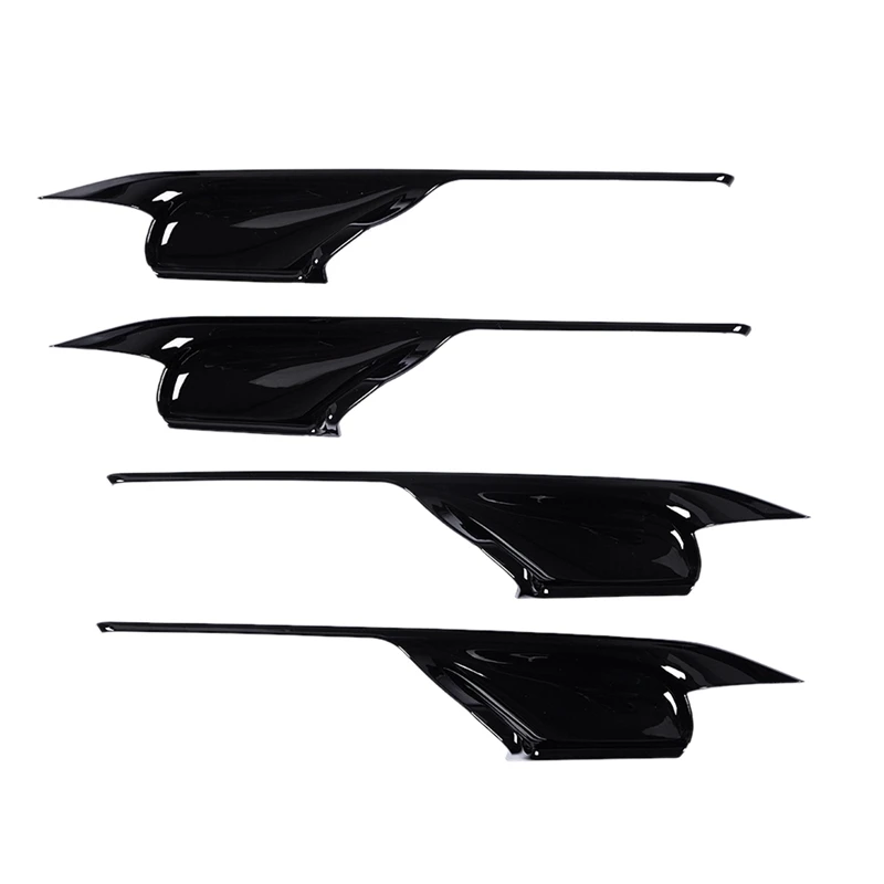 

4pcs ABS Chrome Accessory For BMW X5 X6 F15 F16 2014 2015 2016 Interior Door Handle Bowl Trim,Car Styling