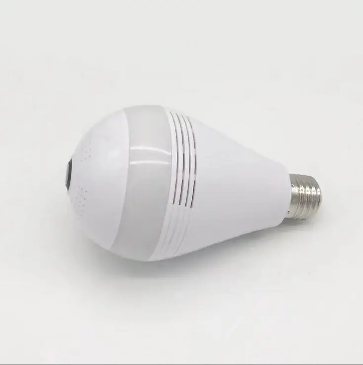 Smart PIR Motion LED WIFI Bulb with 360 Degree Wireless IP Camera Night Vision 2-way Audio TF Card Recording for Home Business Smart PIR Motion LED WIFI Bulb with 360 Degree Wireless IP Camera Night Vision 2-way Audio TF Card Recording for Home Business