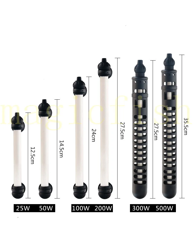25 Вт 500 Вт мини погружной Аквариум Нагреватель регулируемый аквариум Эко нагреватель Reptlie Черепаха Рыба термостат бака регулятор температуры