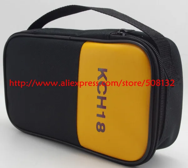

Soft Carrying Case KCH18 Use for Fluke Uni-t UNIT Hioki KYORITSU Sanwa Testo Victor Testo Flir Multimeter Meter Clamp Process