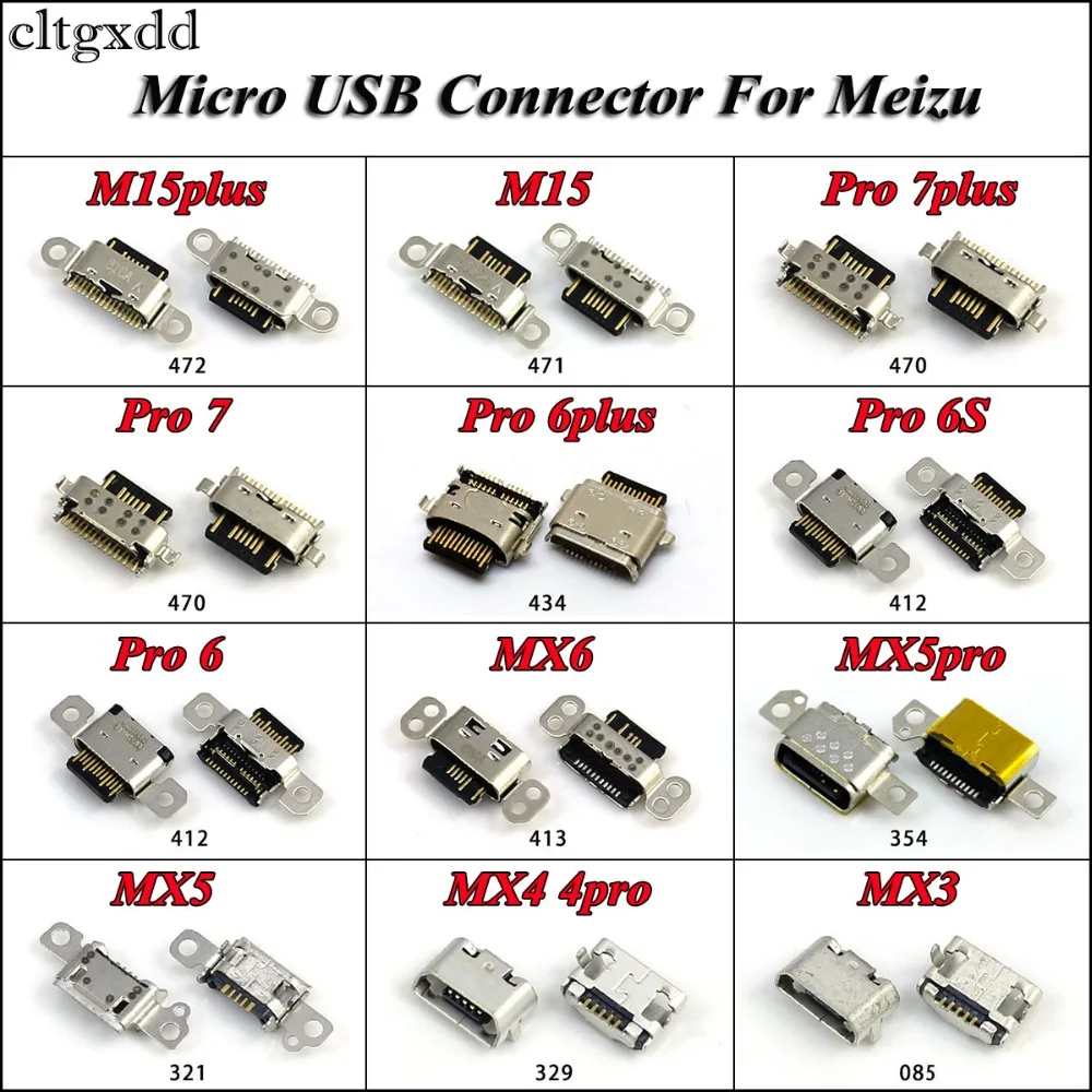Зарядное устройство Micro Mini USB cltgxdd разъем питания порта для Meizu M15 Plus Pro7 Pro6 Pro6S MX6 MX5 MX4