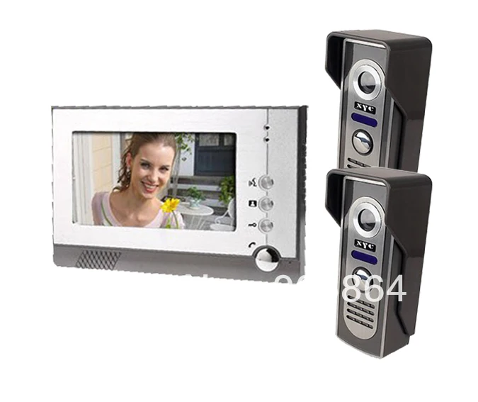 

night vision function Luxury 2 to 1 video door phone intercom,With