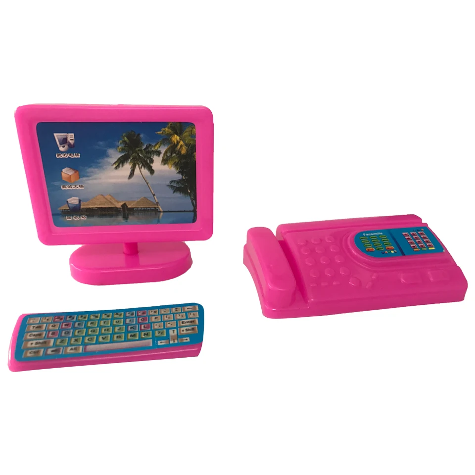 pink barbie phone