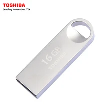 TOSHIBA USB flash drive 16GB USB2.0 TransMemory-Mini USB flash drives quality Memory Stick 16G usb Pen Drive Free shipping