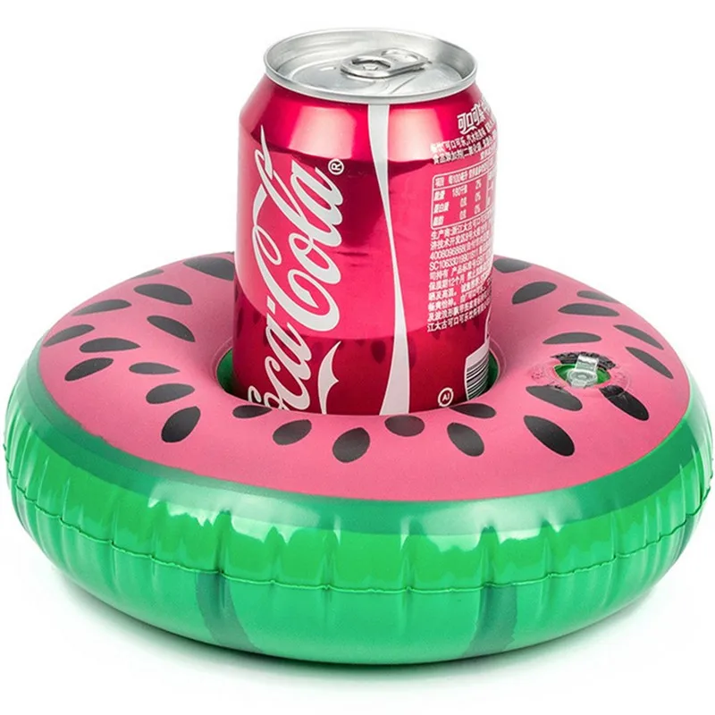 Simulation life buoy watermelon beverage cup holder Swimming pool