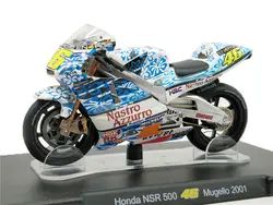 1:18 Leo #46 Росси Honda Repsol NSR 500 Mugello 2001 MotoGP литья под давлением гоночный мотоцикл