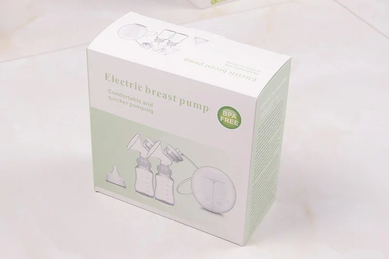 Электрический молокоотсос портативный с регулируемыми уровнями всасывания и откачки USB заряжаемый аккумулятор Hands-Free молокоотсос для мамы