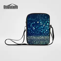 Dispalang Для женщин путешествия плечо Crossbody мешок Galaxy Звезды Курьерские сумки для Обувь для мальчиков Обувь для девочек пески Дизайн школьный