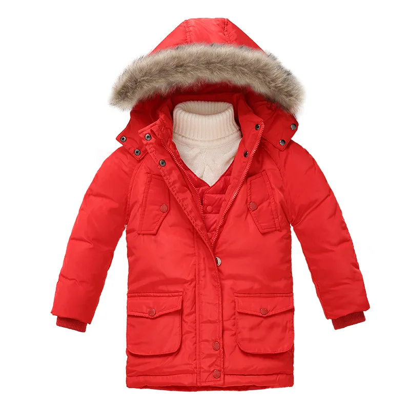 

brand children Ski suit Winter snowsuit coat kids parka Waterproof Outdoor jackets girls coats boys clothing set