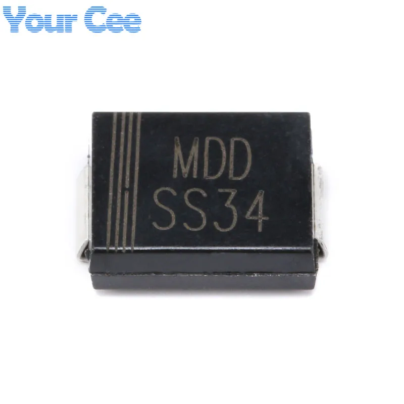 100 шт. SMC DO-214AB SMD диод Шоттки SS510 SS310 SS56 SS54 SS36 SS34 SK54