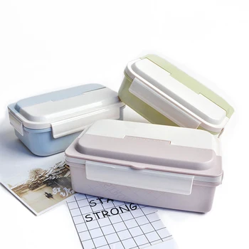 

Lunch Box Water Injection Insulated Bento Box Mobile Phone Holder Portable Dinner Food Containers For Picnic Office School