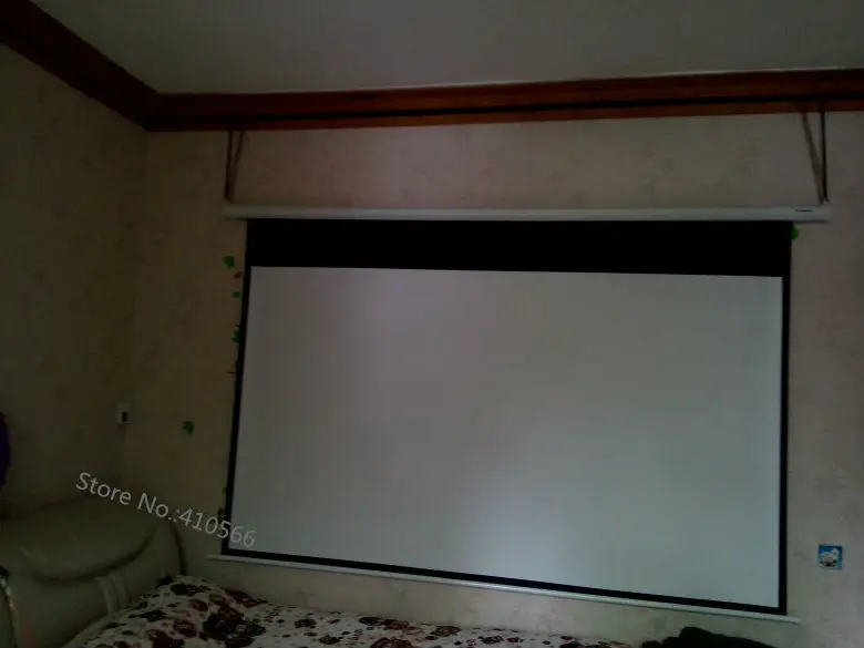 120 Inch 16 to 9 motorized screen pic 3