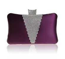 Neue Handtaschen Strassknöpfen Abendtaschen Frauen Geldbeutel und Handtaschen Frauen Kette Umhängetaschen für Hochzeit Bankett