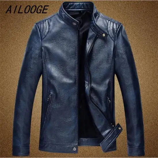 jaqueta couro masculina preta