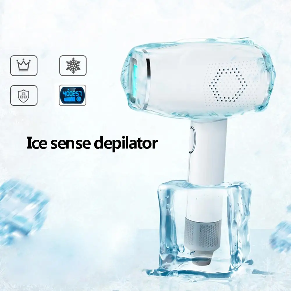 

LCD Display IPL Laser Epilator Electric Hair Epilator Permanent Armpit Hand Feet Bikini Hair Removal Machine Depilador a Laser